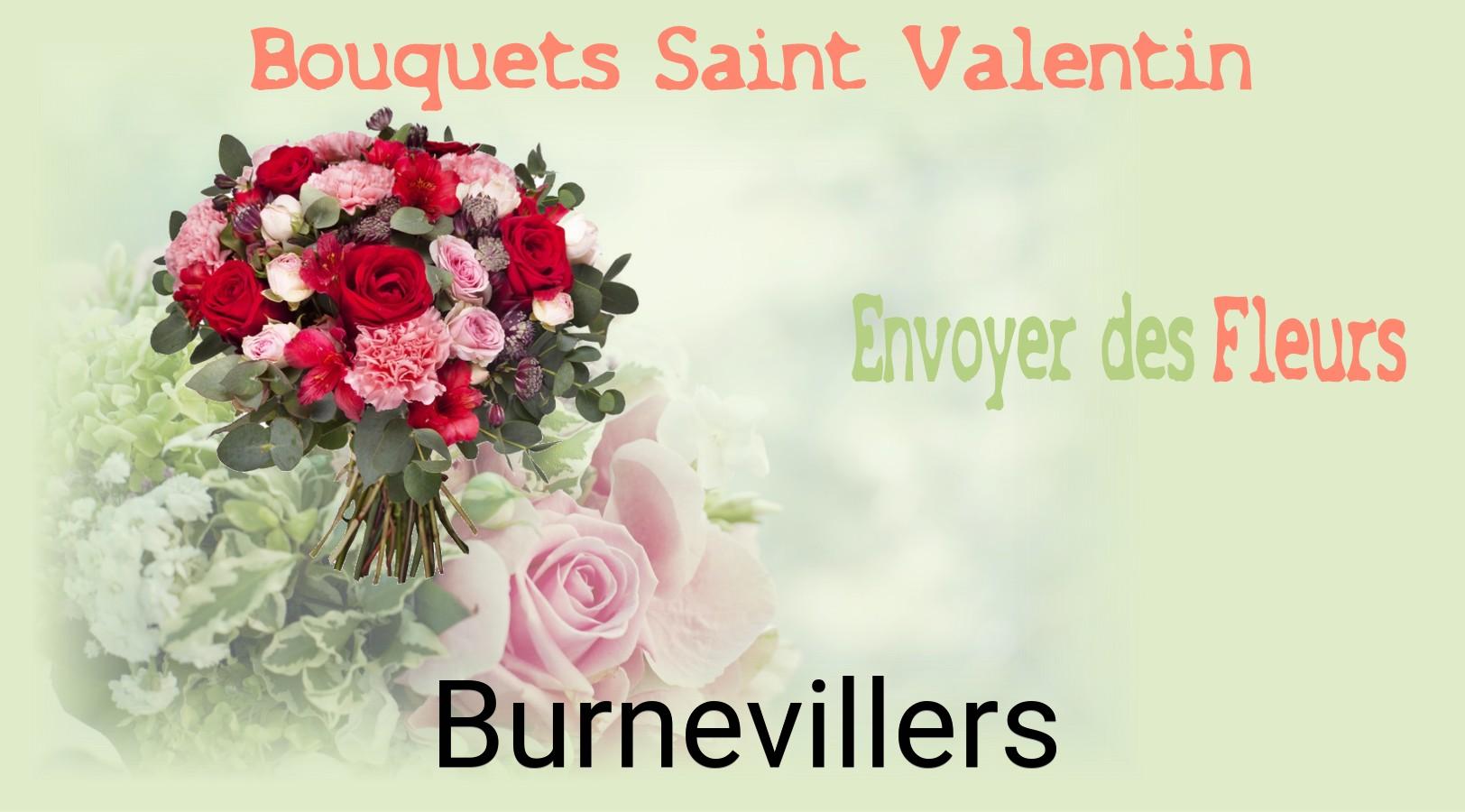 Roses de Saint-Valentin livrées à Burnevillers